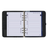 Kalpa A5 organizer met weekagenda met uurindeling nerf zwart (1 week per 2 pagina's) 2-talig 406190 - 2