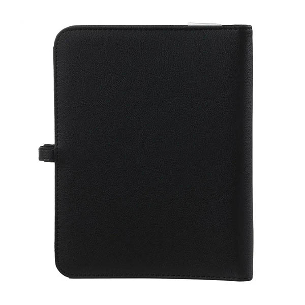 Kalpa A5 organizer met weekagenda met uurindeling nerf zwart (1 week per 2 pagina's) 2-talig 406190 - 3