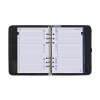 Kalpa A5 organizer met weekagenda met uurindeling nerf zwart (1 week per 2 pagina's) 2-talig 406190 - 4