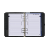 Kalpa A5 organizer met weekagenda met uurindeling nerf zwart (1 week per 2 pagina's) 2-talig 406190 - 5