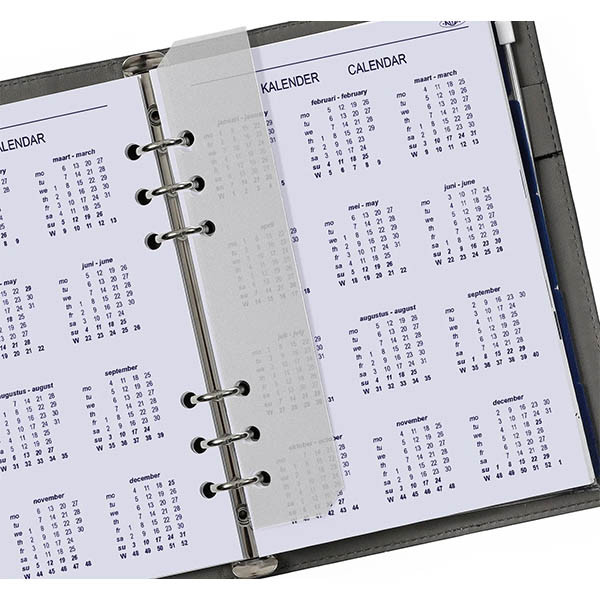 Kalpa A5 weekagenda met uurindeling 2027 jaardoos navulling (1 week per 2 pagina) 2-talig 263560 - 4