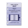 Kalpa Mini weekagenda met uurindeling 2027 navulling (1 week per 2 pagina) 2-talig 263569 - 2