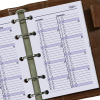 Kalpa Mini weekagenda met uurindeling 2027 navulling (1 week per 2 pagina) 2-talig 263569 - 4