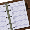 Kalpa Mini weekagenda met uurindeling 2027 navulling (1 week per 2 pagina) 2-talig 263569 - 5