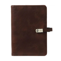 Kalpa Personal organizer met weekagenda kastanjebruin (1 week per 2 pagina's) 4-talig 406165
