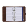 Kalpa Personal organizer met weekagenda kastanjebruin (1 week per 2 pagina's) 4-talig 406165 - 6