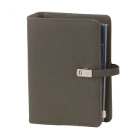 Kalpa Personal organizer met weekagenda met uurindeling nerf grijs (1 week per 2 pagina's) 2-talig 406164