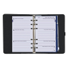 Kalpa Personal organizer met weekagenda met uurindeling nerf zwart (1 week per 2 pagina's) 2-talig 406194 - 2
