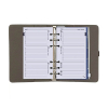 Kalpa Personal organizer met weekagenda nerf grijs (1 week per 2 pagina's) 4-talig 406164 - 6