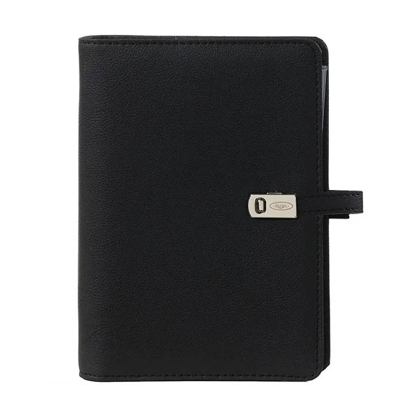 Kalpa Personal organizer met weekagenda nerf zwart (1 week per 2 pagina's) 4-talig 406194 - 1