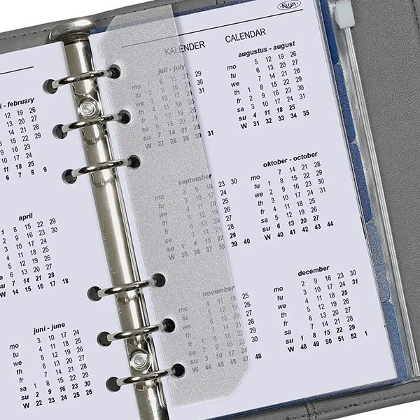 Kalpa Personal weekagenda met uurindeling 2026 jaardoos navulling (1 week per 2 pagina) 2-talig 262563 - 6