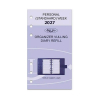 Kalpa Personal weekagenda met uurindeling 2027 jaardoos navulling (1 week per 2 pagina) 2-talig 263563 - 2