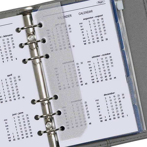 Kalpa Personal weekagenda met uurindeling 2027 jaardoos navulling (1 week per 2 pagina) 2-talig 263563 - 4