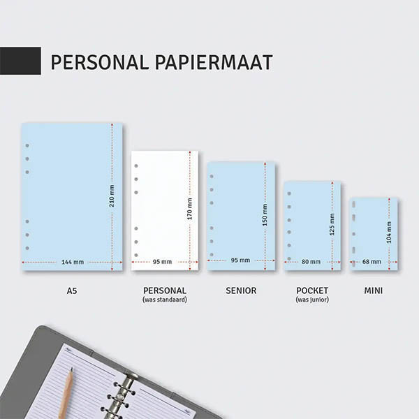 Kalpa Personal weekagenda met uurindeling 2027 navulling (1 week per 2 pagina) 2-talig 263562 - 3