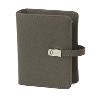 Kalpa Pocket organizer met weekagenda met uurindeling nerf grijs (1 week per 2 pagina's) 2-talig 406167