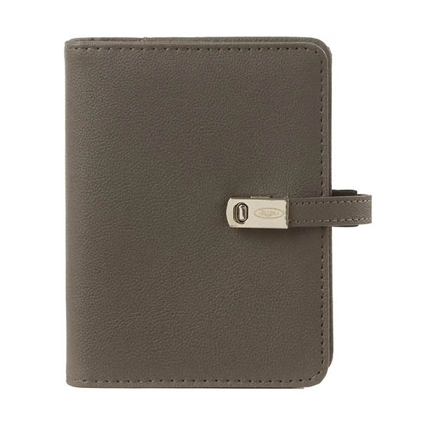 Kalpa Pocket organizer met weekagenda met uurindeling nerf grijs (1 week per 2 pagina's) 2-talig 406167 - 2
