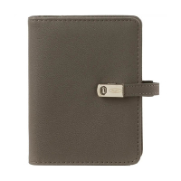 Kalpa Pocket organizer met weekagenda nerf grijs (1 week per 2 pagina's) 4-talig 406167