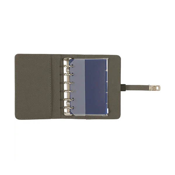 Kalpa Pocket organizer met weekagenda nerf grijs (1 week per 2 pagina's) 4-talig 406167 - 4