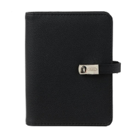 Kalpa Pocket organizer met weekagenda nerf zwart (1 week per 2 pagina's) 4-talig 406196