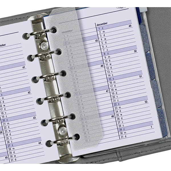Kalpa Pocket weekagenda met uurindeling 2027 jaardoos navulling (1 week per 2 pagina) 2-talig 263568 - 5