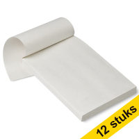 Aanbieding: 12x Kangaro kladblok blanco 67,5 x 110 mm 100 vel