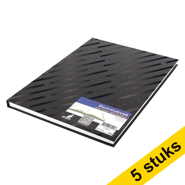 Aanbieding: 5x Kangaro dummyboek hardcover A4 (80 vel) 056698 - 1