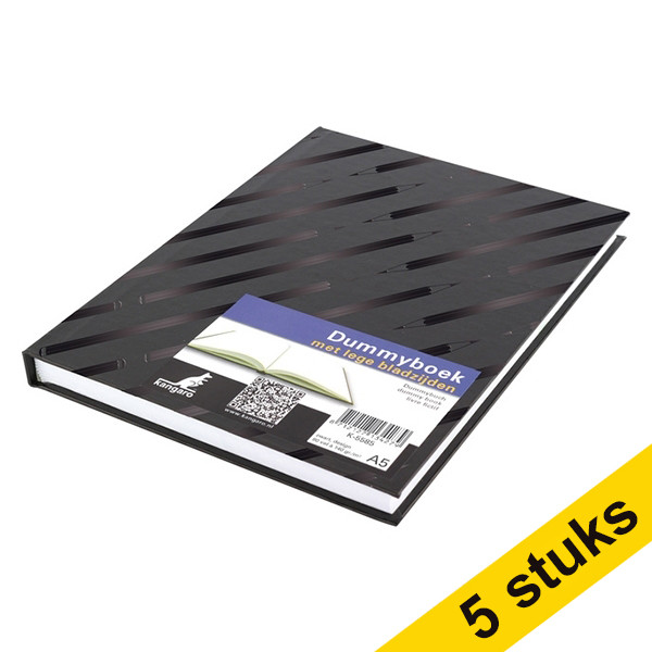 Aanbieding: 5x Kangaro dummyboek hardcover A5 (80 vel) 056699 - 1