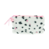 Kangaro Bonjour Babe etui plat bont wit met hartjes K-PM920034 056712