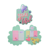 Kangaro Bonjour Babe memoblaadjes 056707 - 1