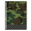 Kangaro Camo 2.0 spiraalblok A5 gelinieerd met 4 tabs 60 grams 200 vel K-21418 206981