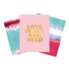 Kangaro Pink Mint Retro geruit schrift A5 assorti 3 stuks 80 vel (10 mm) K-21211 206880