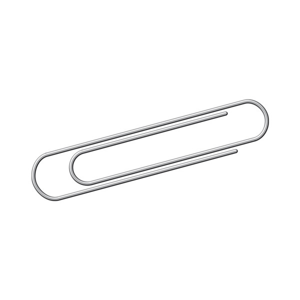 Kangaro paperclips rond 75 mm (100 stuks) K-10075 206787 - 1