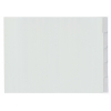 Kangaro plastic tabbladen A3 liggend met 5 tabs (4-gaats) G305F-B 206735