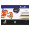 Kangaro schetsboek A4 300 grams zwart (50 vel) K-5596 204925