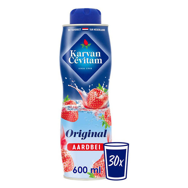 Karvan Cévitam limonadesiroop aardbei (600 ml) 423237 - 2