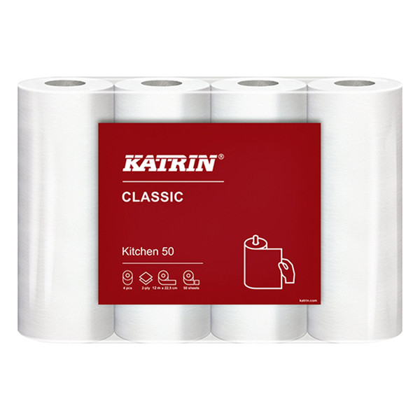 Katrin Basic keukenrol 2-laags 4 x 50 vel 87075 SKA06103 - 1