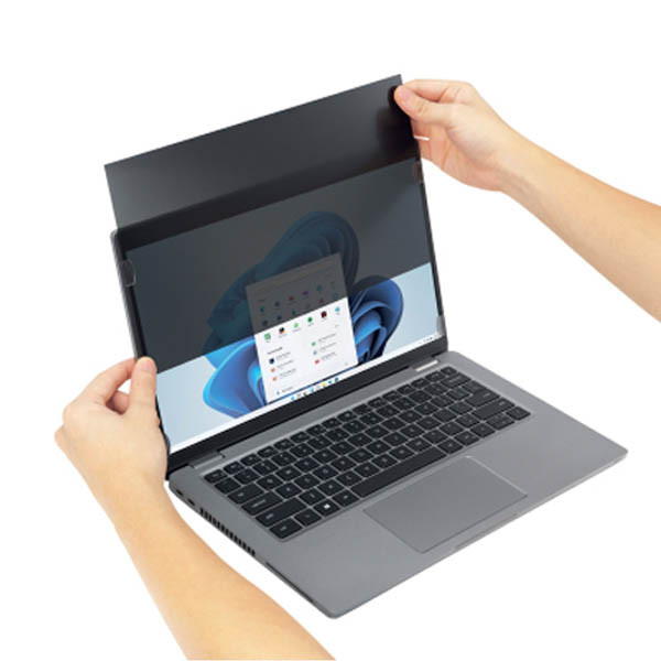 Kensington 14 inch 16:10 tweezijdig verwijderbaar privacy filter voor laptop 213444 - 2