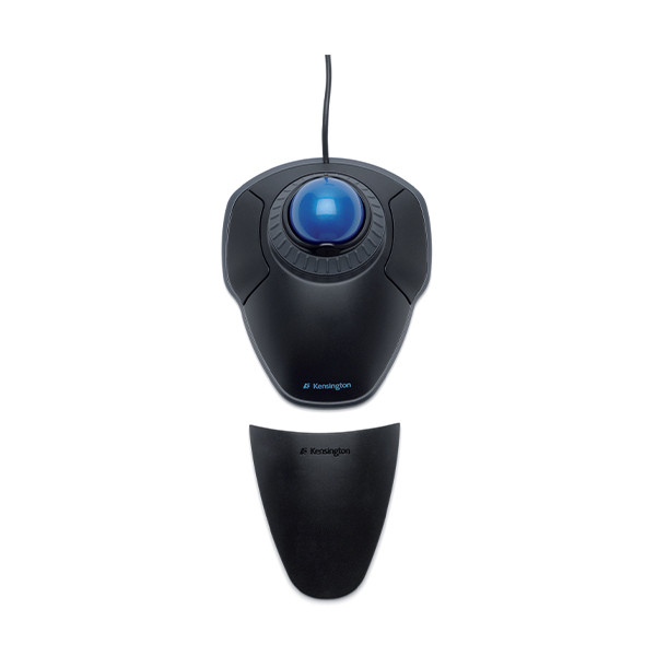 Kensington Orbit Trackball met scroll ring met kabel zwart Kensington