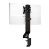 Kensington Smartfit ruimtebesparende monitorarm voor 1 monitor zwart (met klem en bladdoorvoer) K55512WW 230156 - 1