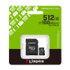 Kingston Canvas Select Plus Gen3 Micro SDXC geheugenkaart inclusief adapter - 512GB 255011 - 2