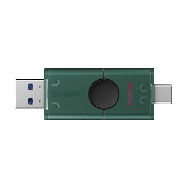 Kingston DataTraveler Duo USB-A + USB-C 3.2-stick 128GB 255022 - 1