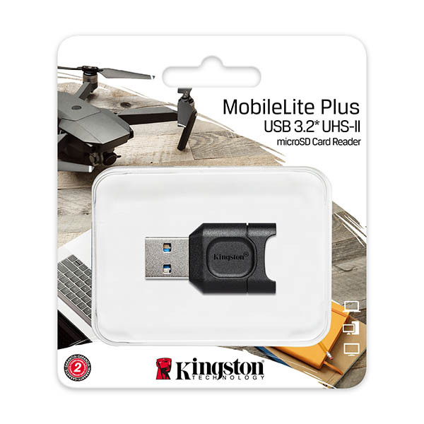 Kingston MobileLite Plus microSD geheugenkartlezer USB 3.2 255024 - 3