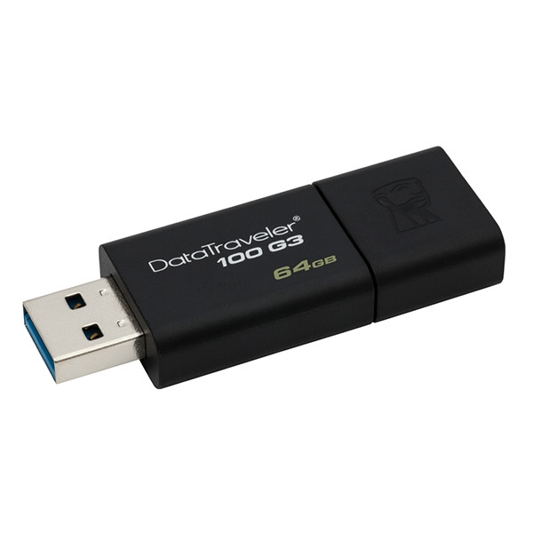 Kingston USB 3.0-stick DataTraveler 100 G3 64GB 500294 - 1