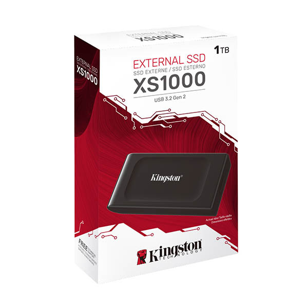 Kingston XS1000 externe SSD inclusief adapter 1TB 255014 - 3