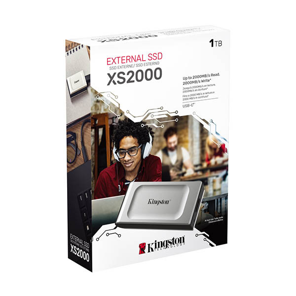 Kingston XS2000 externe SSD inclusief adapter 1TB 255018 - 3
