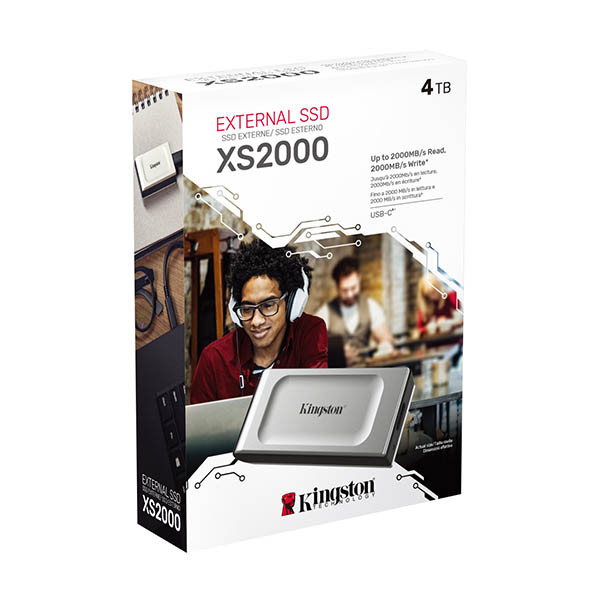 Kingston XS2000 externe SSD inclusief adapter 4TB 255016 - 3