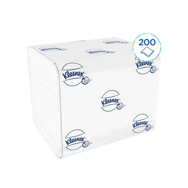 Kleenex 8408 gevouwen toiletpapier wit 2-laags 36 pakken SKL00063 - 2