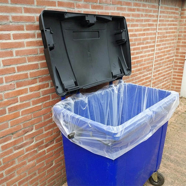 Knapzak MDPE containerzak transparant 770 liter (40 stuks) SKA00062 - 2