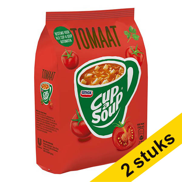Aanbieding: 2x Cup-a-Soup Tomaat machinezak (640 gram) 404338 - 1
