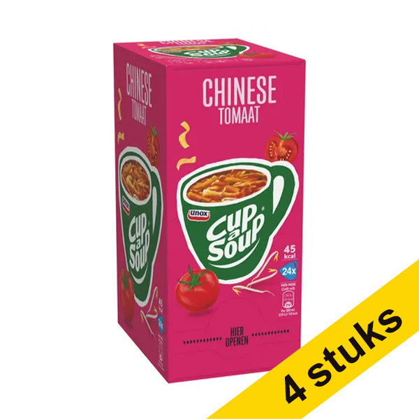 Aanbieding: 4x Cup-a-Soup Chinese Tomaat 140 ml (24 stuks) 420040 - 1